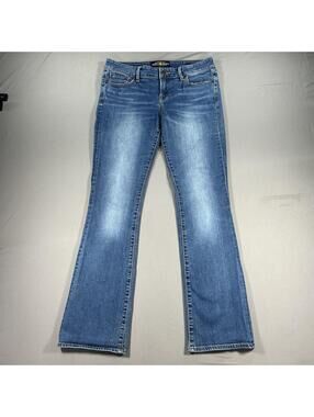 Lucky Brand Jeans Women's Size 6/28 Blue Denim Low Rise Lolita Boot Stretch